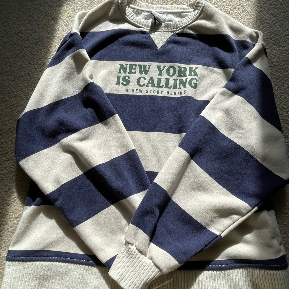 ZARA KIDS | “New York is calling”| graphic sweater